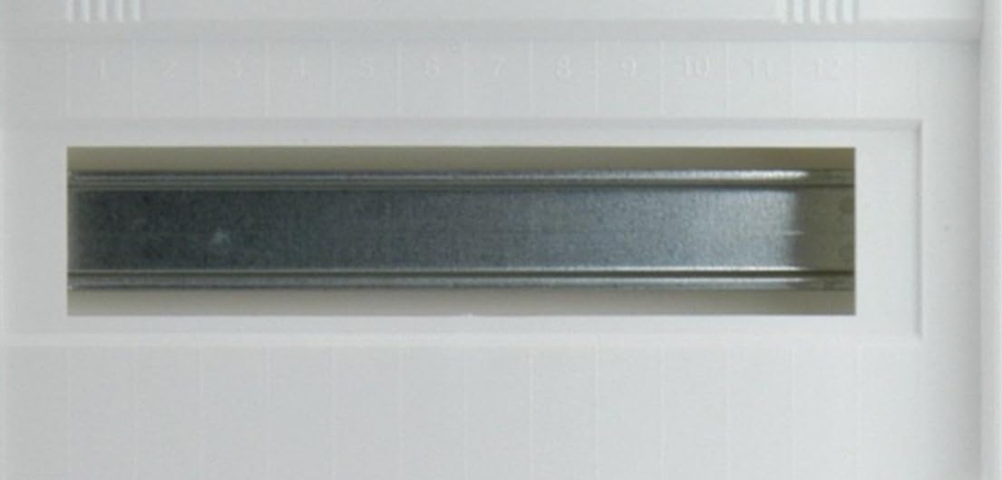 Unitec 47596 - Vano per pannello elettrico, sporgente, 3 file, con sportello in acciaio