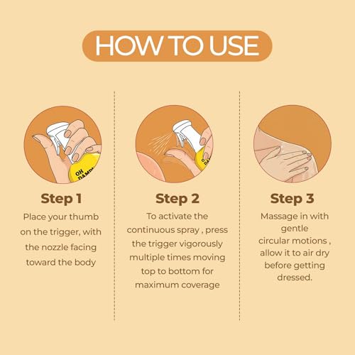 Image of OH DAMP Shower Spray Moisturiser, Lightweight In-Shower Body Moisturizer with Meadowfoam Seed Oil, Shea Butter and Vitamin E, Quick Absorbing Formula for Soft Glowing Skin