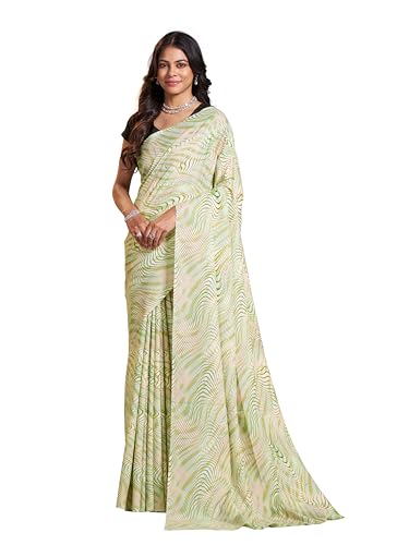 Image of Garden Vareli Art Silk Abstract Printed Saree