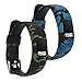 kwmobile Bracelet Compatible avec Garmin Vivofit 4 - Set 2X Bracelet de Rechange en TPU et en Silicone pour Fitness Tracker - Camouflage Noir-Vert Clair-Vert foncé