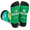 Shintrend Funny Socks for Men & Women, Birthday Gifts for Golf Football Novelty Socks for Christmas