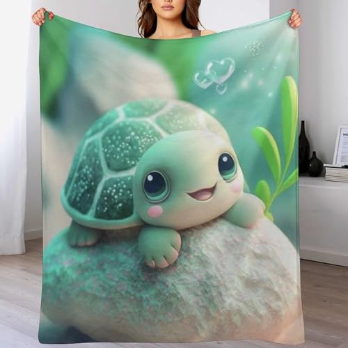 Couvertures de canapé chaude Tortue pour des soirées cocooning