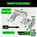 Rhino USA Adjustable Trailer Hitch (2.5-Inch Receiver) - Heavy Duty Aluminum Tow Hitches with 6-Inch Drop/Rise for Truck (18,500 LBS GTW) - Weatherproof Double Anti-Theft Locking Hitch Pins (Silver)
