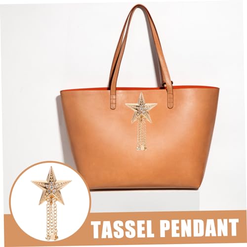 Pendentifs de sac à main et breloques de ceinture à pompon scintillants