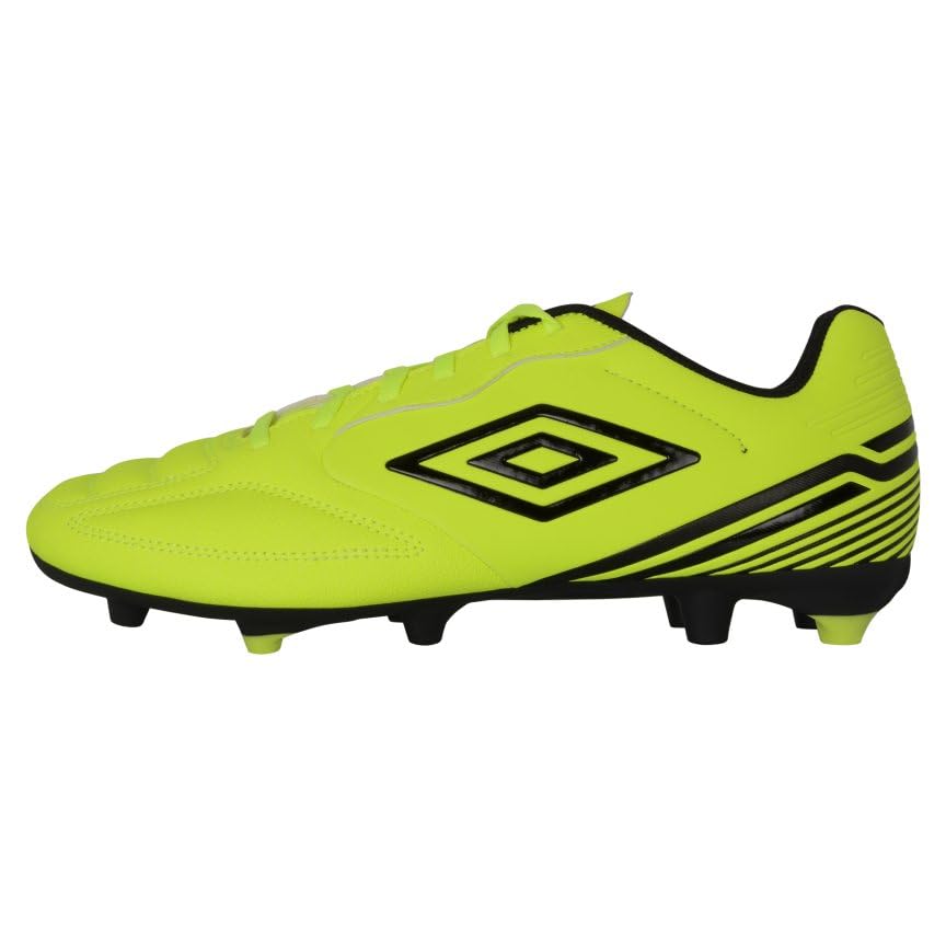 Umbro Men's Classico 13 FG Soccer Cleat, Safety Yellow/Black, 9.5