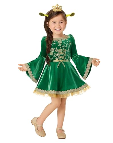 Spirit Halloween Shrek Toddler Fiona Costume, Officially Licensed