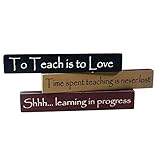 Teacher Appreciation Mini Desk Signs - Set of 3