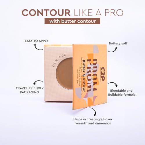 C2P Pro Prom Cream Contour | Lightweight Bronzer with Matte Finish | Infused with Shea & Cocoa Butter - 4g (Brown Mocha 02) - Image 4