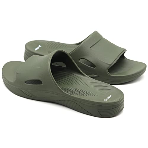 Image of SVAAR EveryWear Sliders for Men || Comfortable Indoor Outdoor Slider Slip-on Slippers for Men and Boys