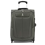 Travelpro Maxlite 5 Softside Lightweight Expandable Upright Luggage, Slate Green, Carry-On 20-Inch
