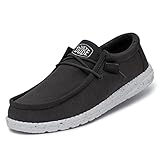 HEYDUDE Wally Slub Canvas Zapato NÁUTICO Hombre