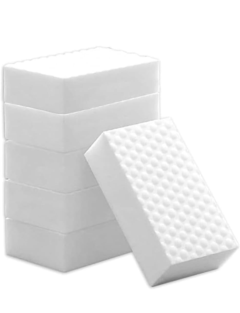 SNOWCLAD Multifunction Wall Cleaning Sponge – 100+ Uses Magic Cleaning Sponge for Glass Tiles Kitchen Stove Wood Ceramic – Just Add Water, No Chemicals Needed – Reusable Deep Cleaning Pad(Pack of 4)-image-11
