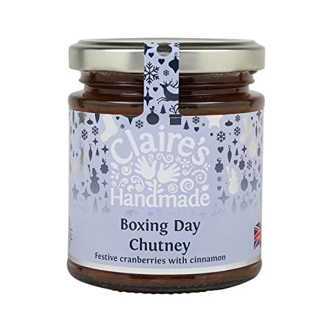 Claire's Handmade Boxing Day Chutney with Cranberries Cover