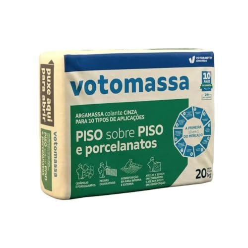 Argamassa Multi Porcelanato Interno Cinza 20kg