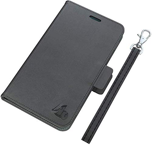 DefenderShield Compatible iPhone 8 Plus/iPhone 7 Plus/iPhone 6 Plus EMF & 5G Protection Radiation Case - Detachable Magnetic Anti Radiation Shield & RFID Blocker Wallet Case w/Wrist Strap - Thumbnail 3
