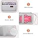 Canboc Carrying Case for Blinger Diamond Starter Kit/Dazzling Starter Kit, Blinger Sparkle Collection Box, Mesh Pocket fit Accessories, Rose Gold (Case Only)