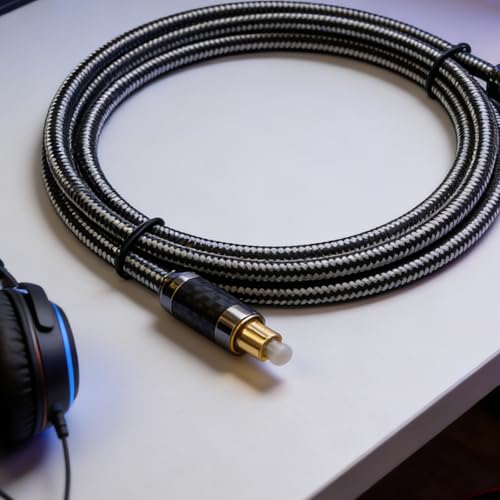 Câble type C fibre optique numérique 120cm pour audio HiFi - 5