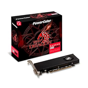 GPU AMD RX550 4GB LP RED DRAGON POWER COLOR AXRX550 4GBD5-HLE 1A1-G003