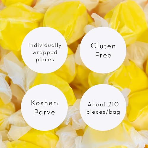 Sweet Candy Company Salt Water Taffy, Banana Flavored - 3 Lb Bag - image 3