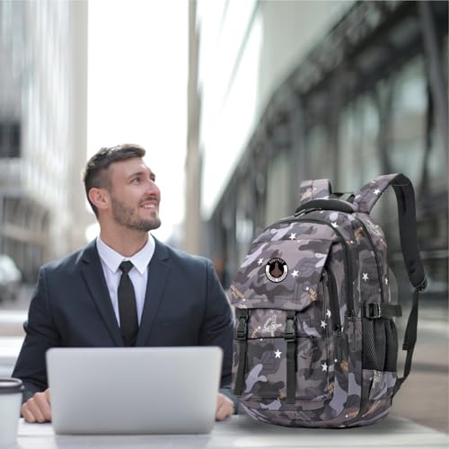 Image of Tinytot 30 Litre Waterproof School Backpack Bags for Women - Large 19 Inch Laptop Bag for Boys &Girls 12+ Years, College Bag for Girls and Boys, Men, Women - Ideal for Office, Travel, School, College