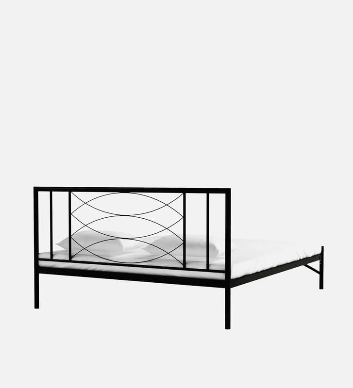 Image of Grace Extra Single Size Bed Frame Without Mattress (Aiden) - Durable and Sturdy Design, Ideal for Bedrooms, Guest Rooms, Small Spaces - Easy Assembly, Modern Style