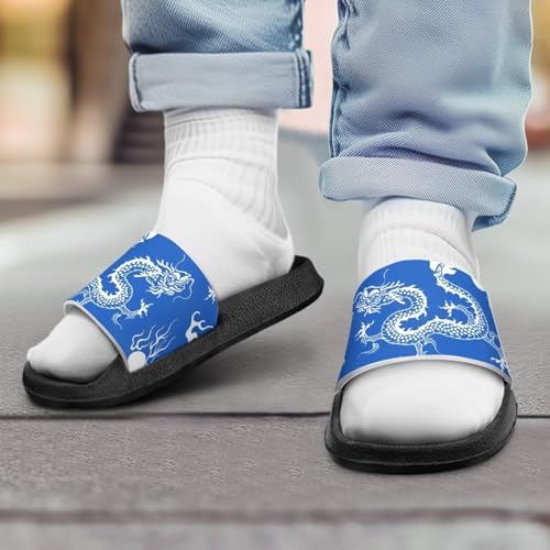 Forchrinse Kids Slides for Boys Girls House Slippers Arch Support Sport Sandals Summer Beach Slippers4