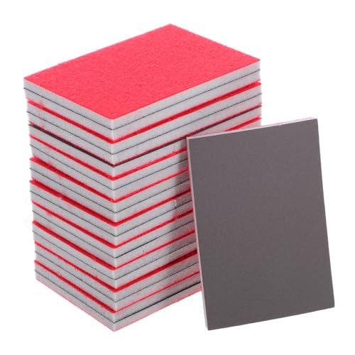 SOLUSTRE 20pcs Ultra-fine Grit Sandpaper Blocks Fine Grit Sanding Pads for Polishing Sandpaper Sanding Sponge Pads for Crafts