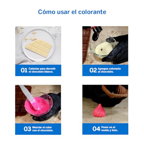 La mejor comparación de Colorantes de esta semana. 14 Colorantes marca Chocolor (2)