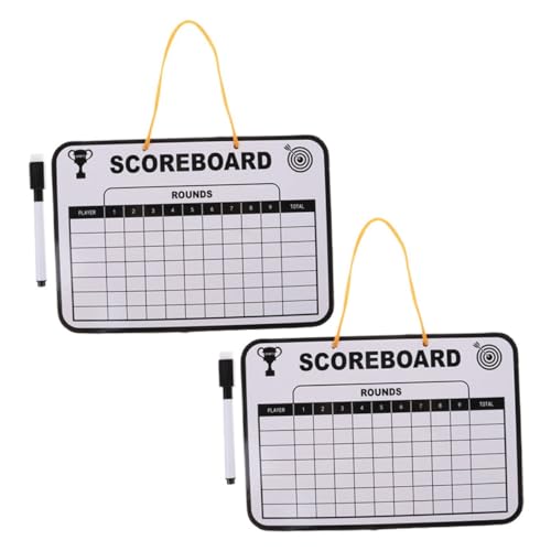 Outanaya 2pcs Golf Scoreboard portátil para práctica y competencia miniatura 1