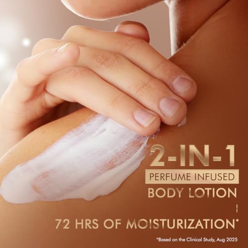 Image of mCaffeine Summer Breeze Perfume Body Lotion| Niacinamide, Cocoa Butter & Shea Butter For Deep Moisturization | Lightweight, Non-Sticky | Aqua-Fresh Beachy Fragrance | Body Lotion For Dry Skin - 600ml