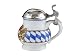 Produktbild Seltmann Weiden 004.000167 Zusatzsortiment Bayern Bierkrug mit Deckel 0,65 L, Blau/Weiß/Beige/Rot