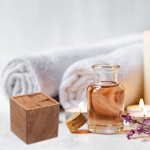 Difusor aromático eléctrico de madera uxcell 2 piezas miniatura 5
