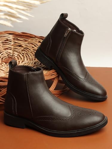 Image of Carlton London Men's Comfortable Chelsea Slip On Boot