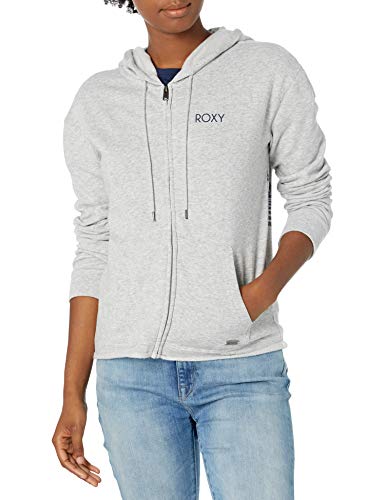 Roxy womens Moon Rising Hooded Sweatshirt, Heritage Heather, X-Large US