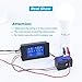 AC 80-260V 100A Multi-Function Power Monitor LCD Digital Display Voltage Current Frequency Power Factor Energy Meter Ammeter Voltmeter with Split Core Current Transformer