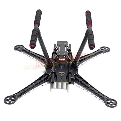 Hobbypower S500 Quadcopter Fuselage Frame Kit Pcb Version W/Carbon Fiber Landing Gear Skid #TOP2