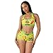 PSD Women's Sour Patch Kids Sports Bra, Multi, M