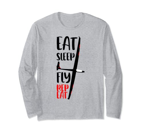 Para aviones de vela, avión de vela. Manga Larga