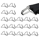 DXNQ 20 Piece Car Seat Cover Hooks - Fastening Clips for Headrest and Seat Cushi...