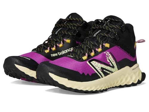 Chaussure trail New Balance Garoe Mid évite les glissades et protège les chevilles fragiles