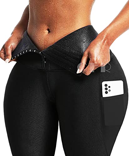 Womens Breasted Corset Workout Leggings High Waist Tummy Control Body Shaper Yoga Pants