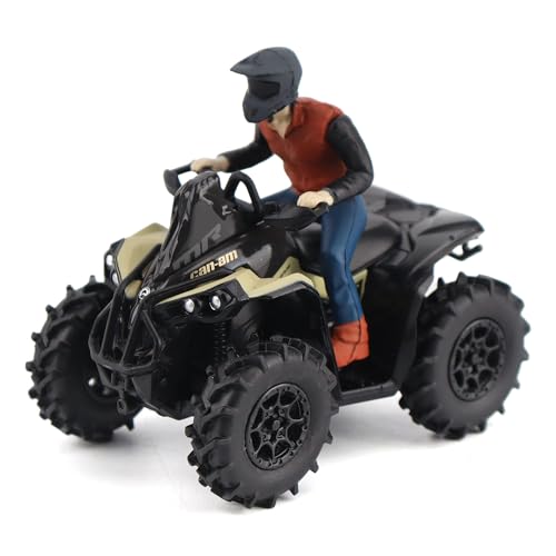 Diecast Masters BRP Bombardier Models 1:32 Scale Diecast Replica Can-Am Renegade X mr 1000R Desert Tan & Carbon Black | Item 60011