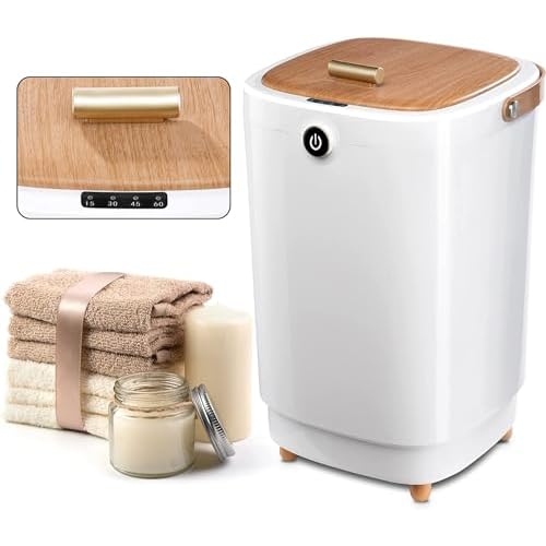 AZoutdoor Large Towel Warmer, Yellow Bucket, Auto Shut-Off