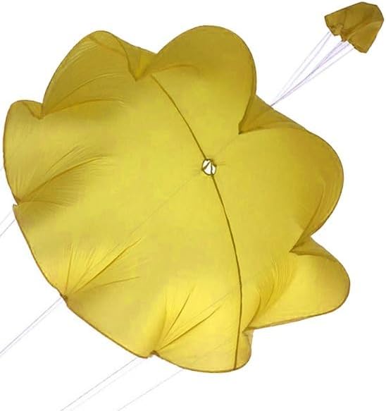 UAV Nylon Parachute Model Aircraft Ejection Umbrella With lanyard for RC Drone Outdoor UAV Landing Protection(6-8 KG Random color)