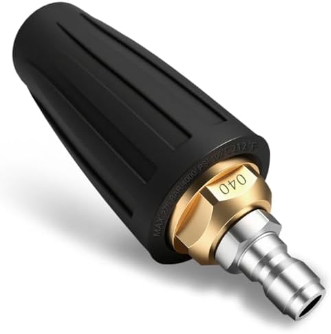 Amazon.com: Xaxuqtu Turbo Nozzle Pressure Washer Tips, Max 4000 PSI ...