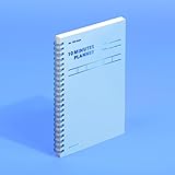 MOTEMOTE 10-Minute Planner 100 DAYS – Undated Daily Planner with Time Blocking, Goal Setting & Reflection – Boost Productivity & Build Better Habits in Just 10 Minutes a Day, Study Plan, Color Chip Edition ( Serenity )