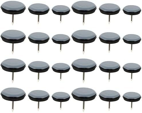 BIENKA 120 pcs for Hardwood Sliders Pad Protectors Heavy Glide of Feet Movers Table Nail Chair Floors Wooden Coasters Pads Floor Furniture Tacks Levelers with Portable Sofa Nails Slider Felt (Color :
