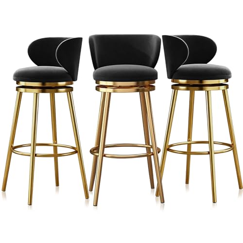 o[Xc[Zbg 1/2/3/4rZbg ]JE^[Xc[ wƃtbgXgt xxbgo[`FA Lb`_CjO[p(3 PCS Black 75cm,Gold)