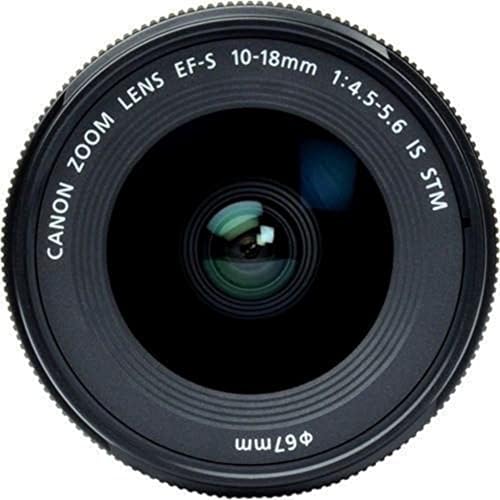 Canon EF-S 10-18mm f/4.5-5.6 is STM Lens, Lens Only