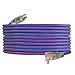 US Wire 99025 12/3 25-Foot SJEOW TPE Cold Weather Extension Cord Blue with Lighted Plug